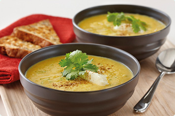 Indian Leek And Cauliflower Soup Recipe