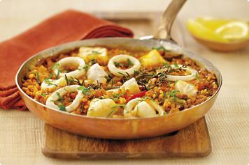 Seafood Paella Recipe